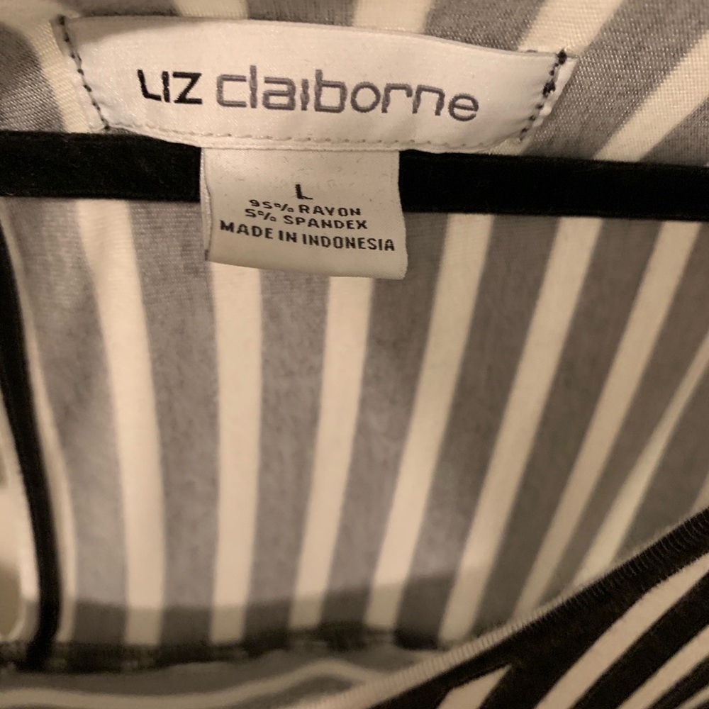 Black and white summer dress